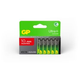 GP Ultra Plus AAA/LR03 alkaline batterier – 10 stk.
