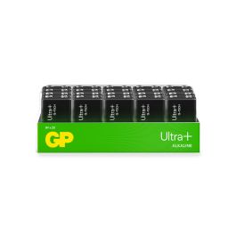 GP Ultra Plus Alkaline 9V batterier - 20 stk.