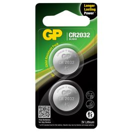 GP CR2032 Lithium knapcellebatteri - 2 stk.