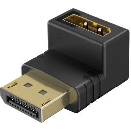 DisplayPort adapter, 8K, vinklet op