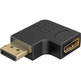 DisplayPort adapter, 8K, vinklet venstre