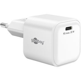 Goobay USB-C GaN Lader Nano 20W - Hvid