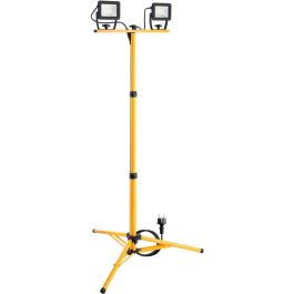 LED Abejdslys med teleskopisk Tre-fod (2x 20W)