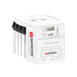 Skross Rejsestik Hele Verden inkl. USB PD (1x USB-A/1x USB-C)