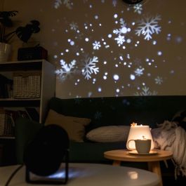 LED snefnugs-projektor til indendørsbrug