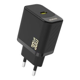 Dudao A27PEU USB-C GaN Power lader 30W PD/QC, Sort