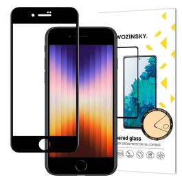 Wozinsky Tempered Glass skærmbeskyttelse - iPhone 7 / iPhone 8 / iPhone SE (2020/2022) - Sort