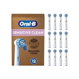 Oral-B Sensitive Clean Tandbørstehoveder 12 stk. - hvid