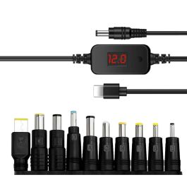 Universal laptop strømforsyning 65W – USB-C PD input + 11 adapterstik