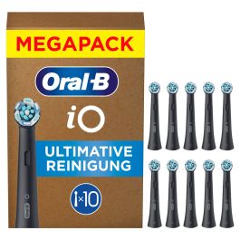 Oral-b IO Ultimate Clean Tandbørstehoveder 10 stk (Sort)