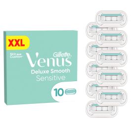 Gillette Venus Deluxe Smooth Sensitive barberblade - 10 stk.