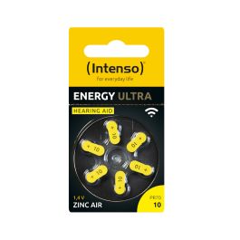 Intenso Str. 10 (A10) høreapparatbatterier – 6 stk.