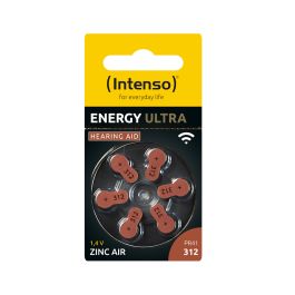 Intenso Str. 312 (A312) høreapparatbatterier- 6 stk.