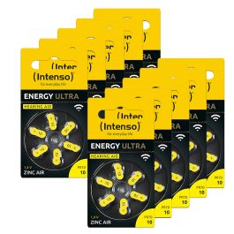 Intenso Str. 10 (A10) høreapparatbatterier – 60 stk.