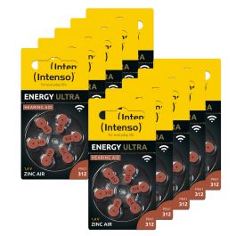 Intenso Str. 312 (A312) høreapparatbatterier- 60 stk.