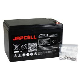 Japcell JCC12-14 AGM forbrugsbatteri til bl.a. mindre el-drevne køretøjer og maskiner