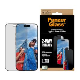 PanzerGlass Privacy Skærmbeskyttelse Apple iPhone 17 | 16 Pro | Ultra-Wide Fit