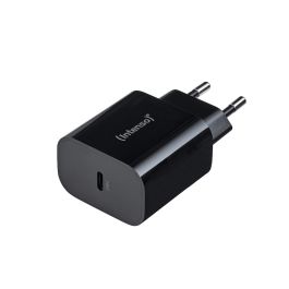 Intenso USB-C lader 20W, PD 3.0 og QC 4.0 - Sort