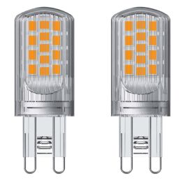 Energizer G9 LED pære 4.2W (470lm), 2700K, Varm hvid, 2 stk.