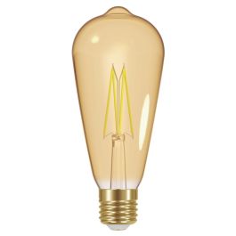 Energizer E27 LED glødepære GOLD, ST64, 5W (550lm), 2200K, Varm hvid