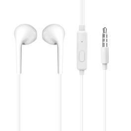 Dudao X10S kablede in-ear høretelefoner med mikrofon - Hvid