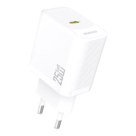 Dudao A27EU USB-C GaN Power lader 25W PD, Hvid