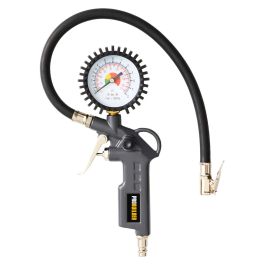 Trykluft pumpepistol med manometer
