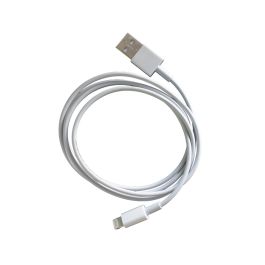 USB-A 2.0 til Lightning lade- og datakabel 1m, hvid