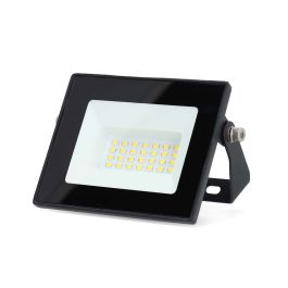 LED Udendørs projektør, 20W Sort