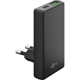 Goobay USB-C PD GaN Power Dual hurtigoplader 45 W Flad - Sort