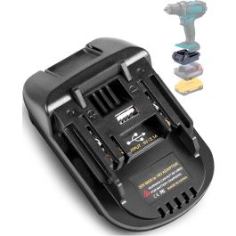 Batteriadapter - DeWalt/Milwaukee 18V/20V til Makita 18V lithium elværktøj