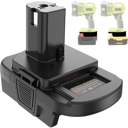 Batteriadapter - DeWalt/Milwaukee 18V/20V til Ryobi 18V lithium/Ni-MH elværktøj