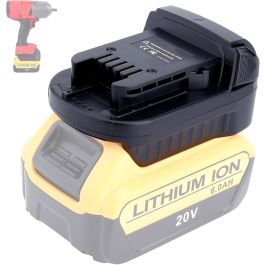 Batteriadapter - DeWalt 18V til Milwaukee 18V lithium elværktøj