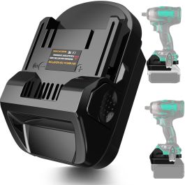 Batteriadapter - DeWalt/Milwaukee til Hitachi elværktøj