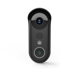 Nedis SmartLife Wi-Fi videodørtelefon Full HD (kablet) - Sort