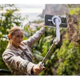FIXED Mag Snap Selfie-stick med magnetisk holder – Hvid