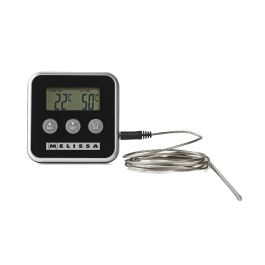 Melissa stegetermometer 0-250 °C m/ digitalt display & timer