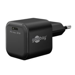 Goobay USB-C PD GaN hurtigoplader Nano 30W - Sort