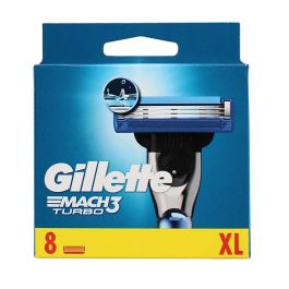 Gillette Mach3 Turbo Barberblad - 8 stk