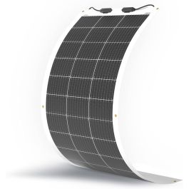 100W fleksibelt solcellepanel - monokrystallinsk, ETFE, 18V