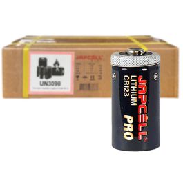 Japcell CR123 Pro Lithium Batterier - 400 stk. pakning