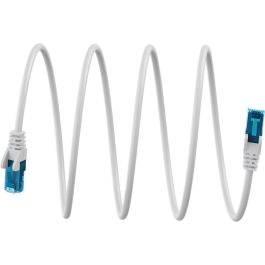 CAT 6a ultra-flex (server rack) netværkskabel U/UTP, hvid, RJ45, 30m