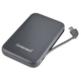 Intenso powerbank S10000 10.000 mAh m/ USB-C kabel - Grå