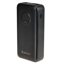 Denver powerbank 20.000 mAh PD65W (USB-A/USB-C) inkl. USB-C kabel.