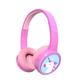Denver BTH-106P on-ear høretelefoner til børn - Pink