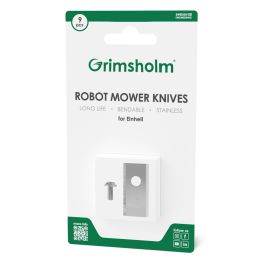 9 knive til Einhell - rustfri stål inkl. skruer