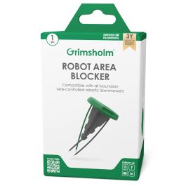 Områdeblokering mod robotplæneklipper inkl. installationskit