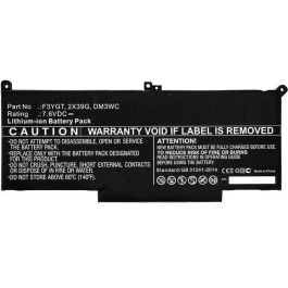 Batteri til Dell 44,08Wh 7,6V 5800mAh