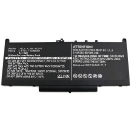 Batteri til Dell 53,28Wh 7,4V 7200mAh
