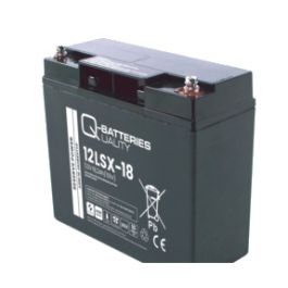 Q-Batteries 12LSX-18 12V 18,2Ah 10-års AGM batteri